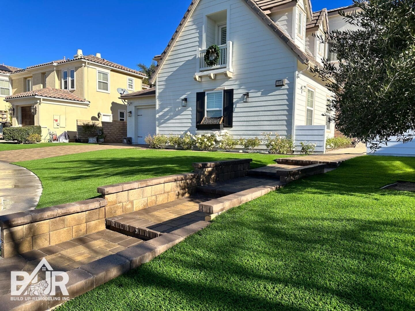 Artificial turf and pavers Moorpark