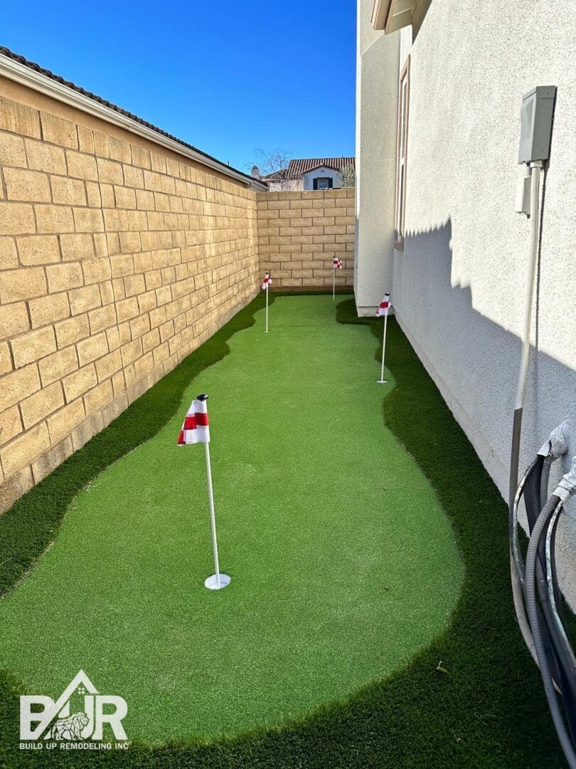 Moorpark putting green after photo