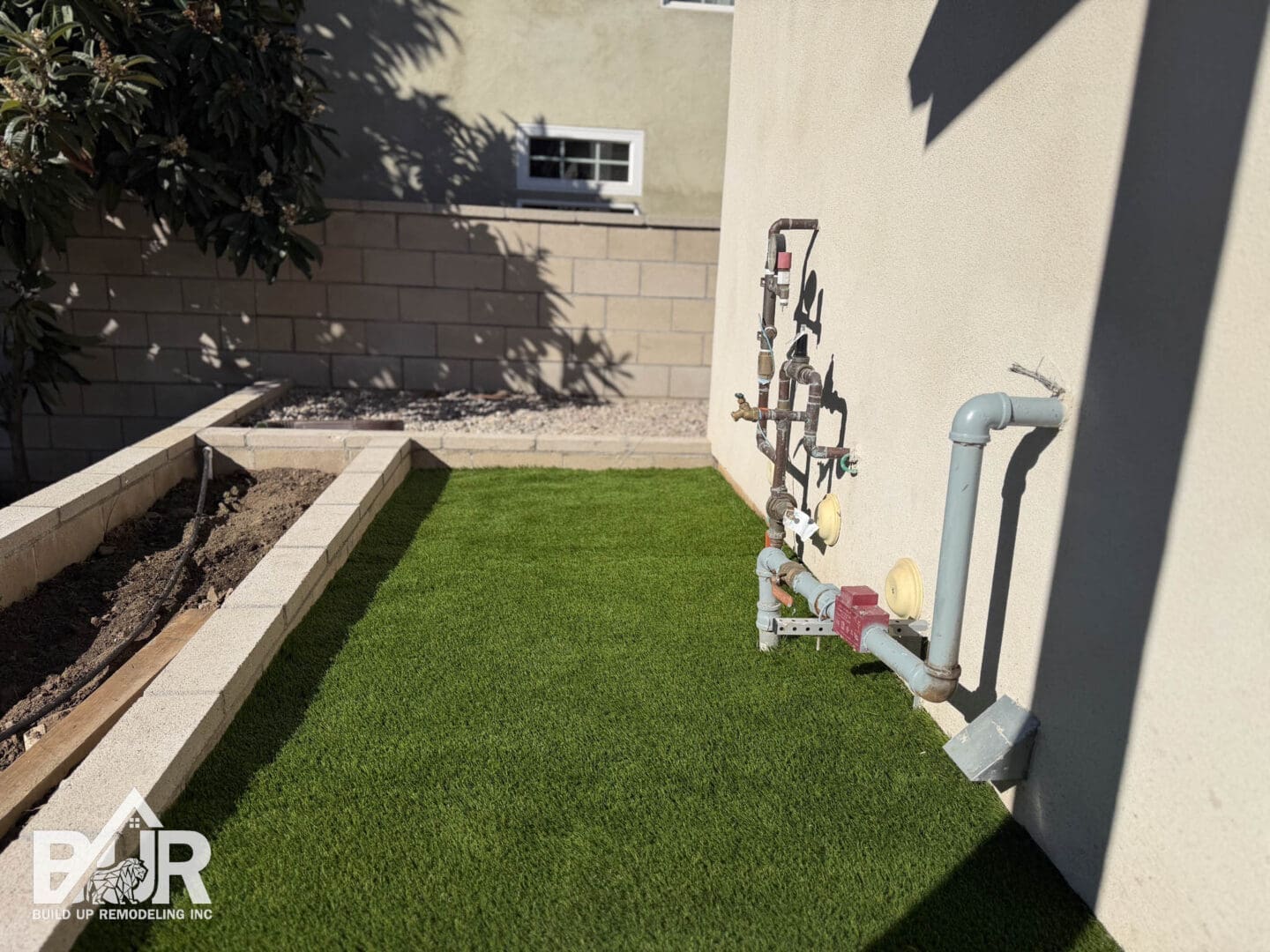 Eagle Rock diamond pattern pavers after photo