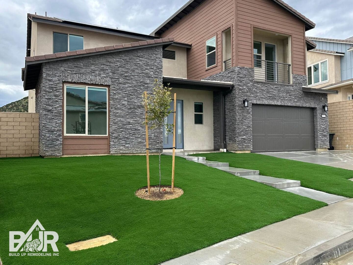 Woodland Hills turf installation