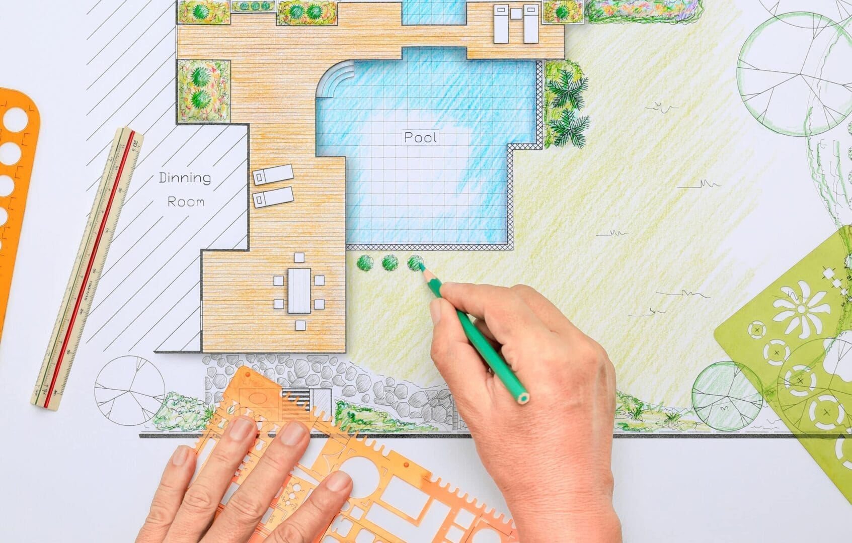 Luxury Santa Clarita backyard remodeling