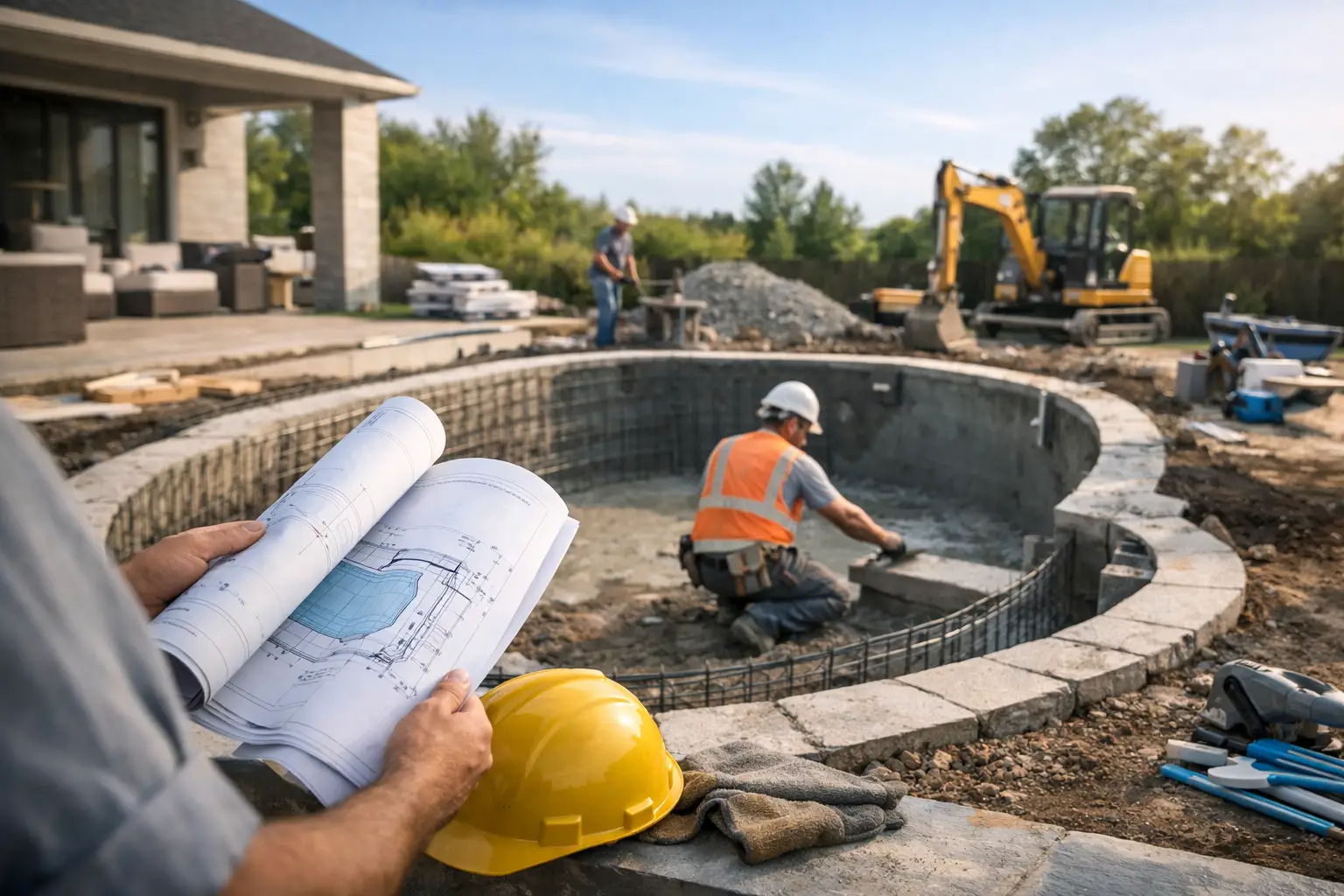 New Pool Construction Process Explained