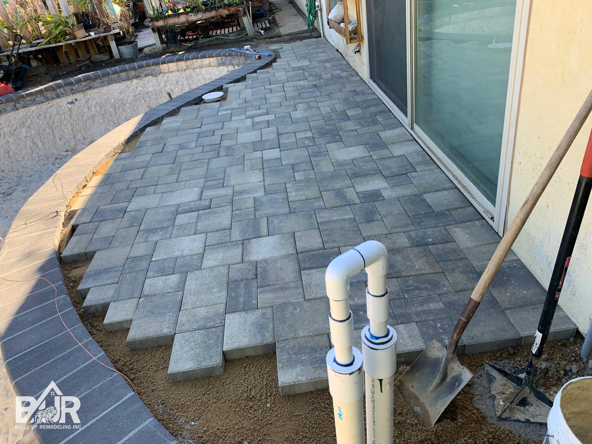 Fresh smooth white pool plaster Simi Valley