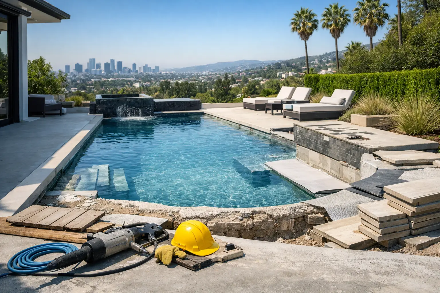Beverly Hills Pool Renovation Contractor: What to Expect
