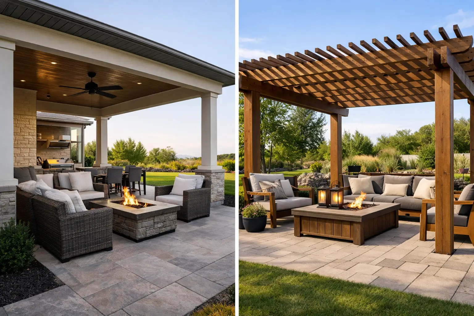 Covered Patio vs Pergola for Your Backyard