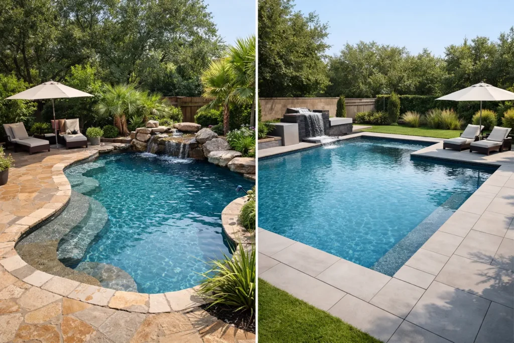 Freeform Pool vs Geometric: Which Fits Your Yard?
