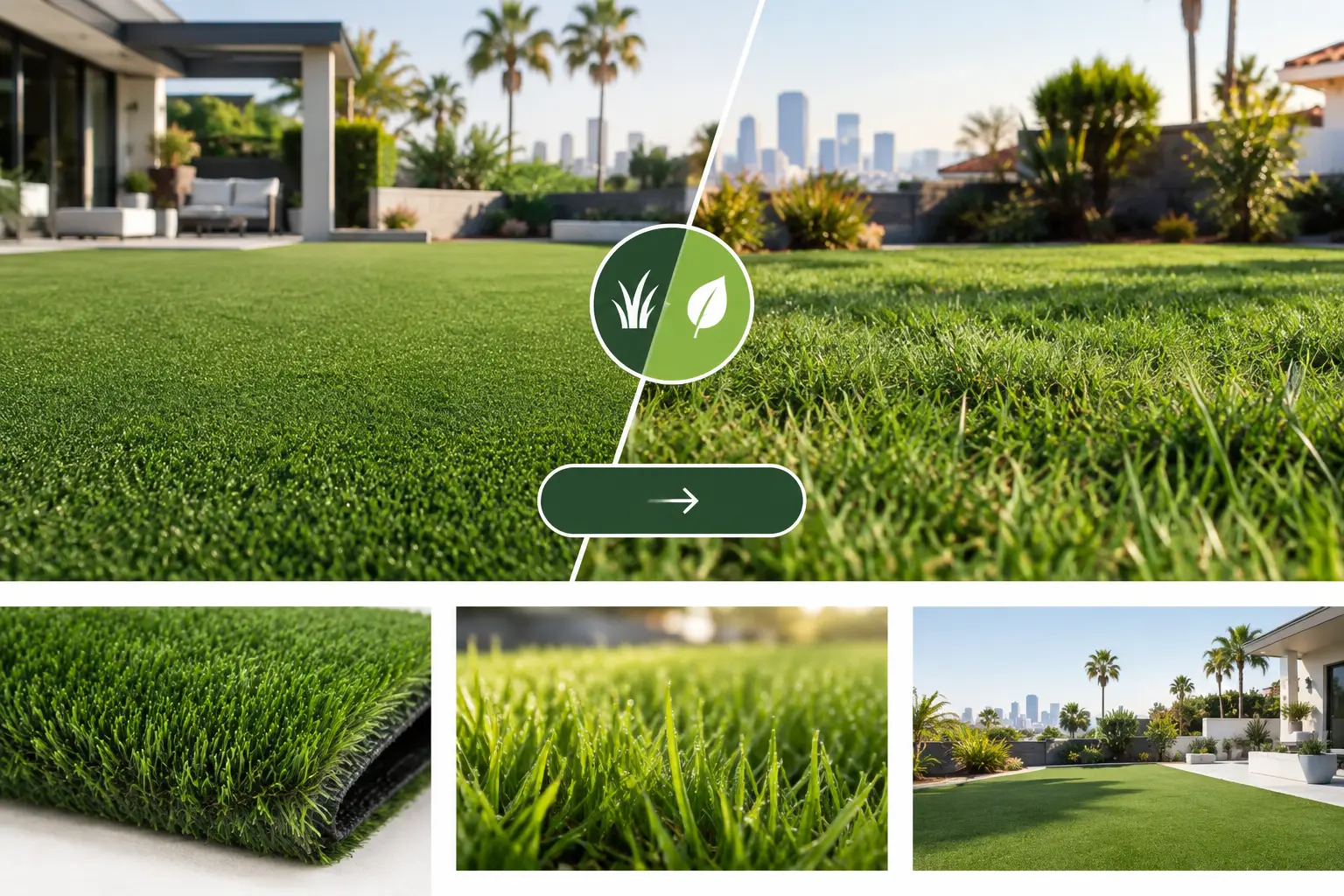 Turf Versus Grass: Which Fits Your LA Yard?
