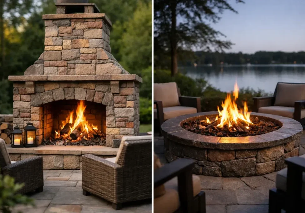 Fireplace vs Fire Pit: Which Fits Best?