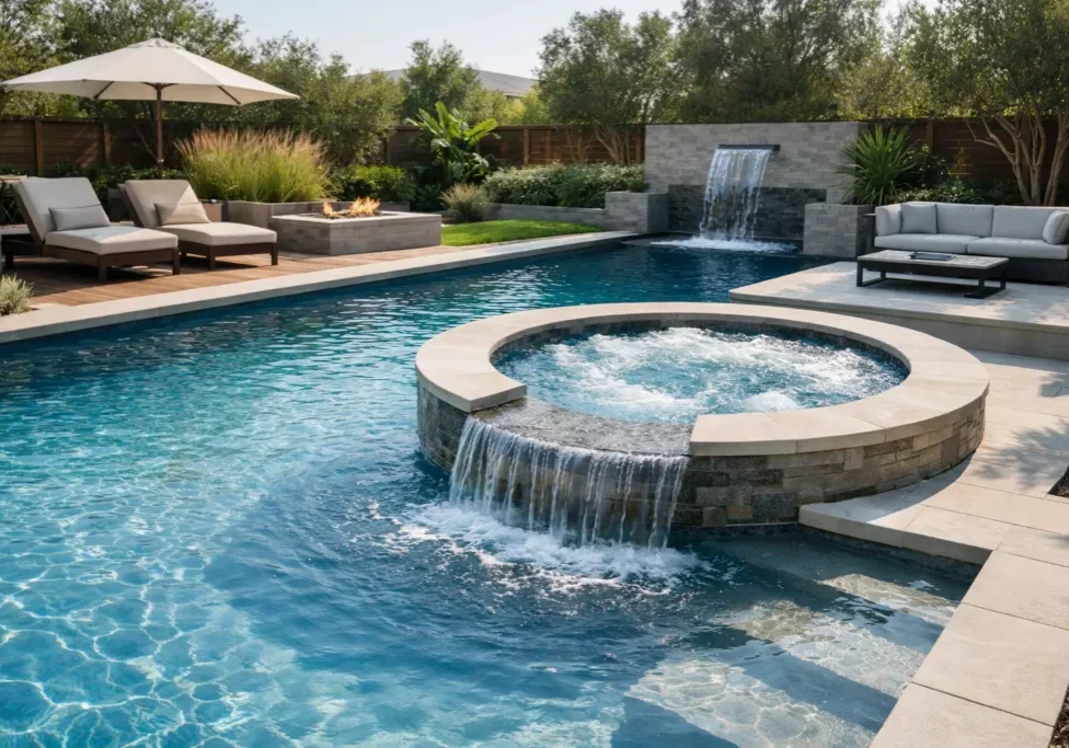 Pool Spa Combo Benefits for a Better Backyard