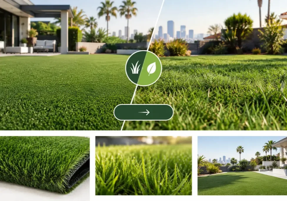 Turf Versus Grass: Which Fits Your LA Yard?